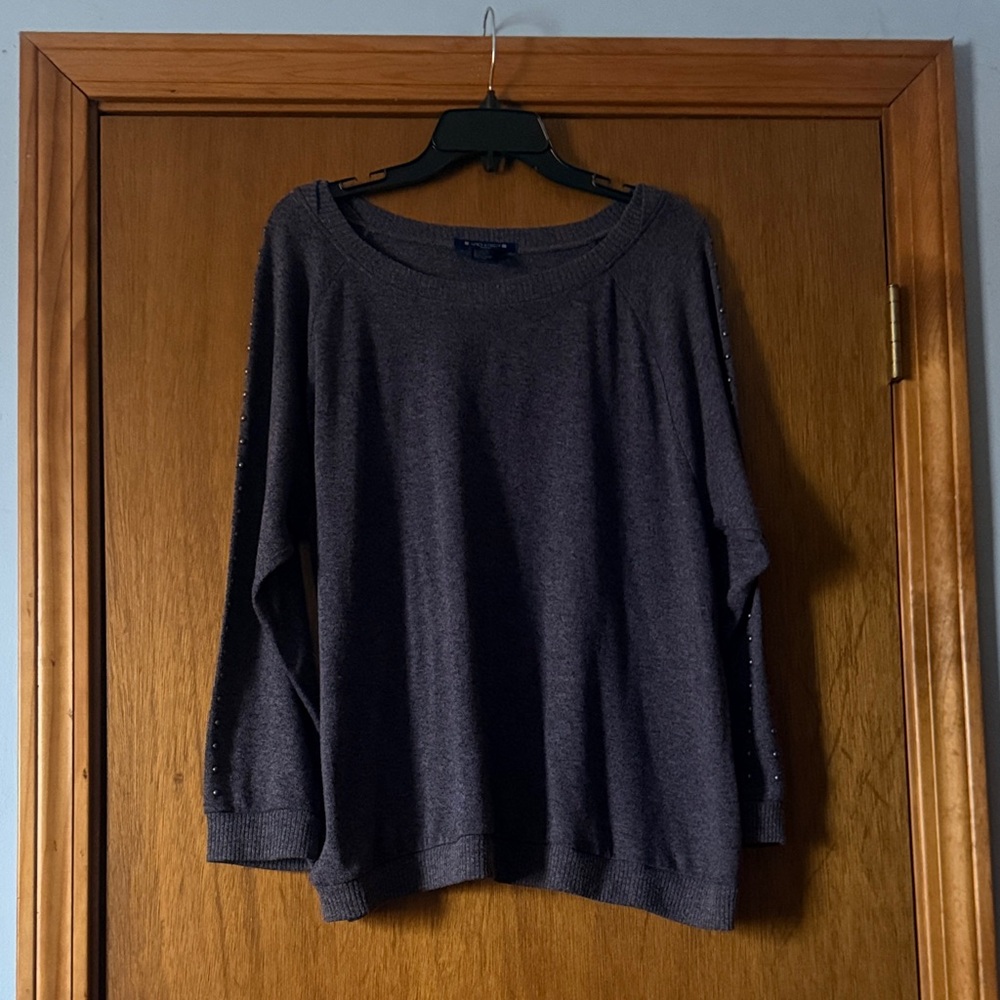 Purple Architect Long Sleeve Sweater